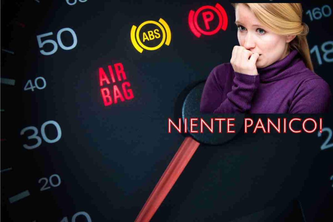 Paura spia airbag 