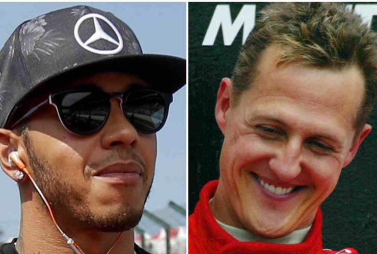 Hamilton e Schumacher che parole