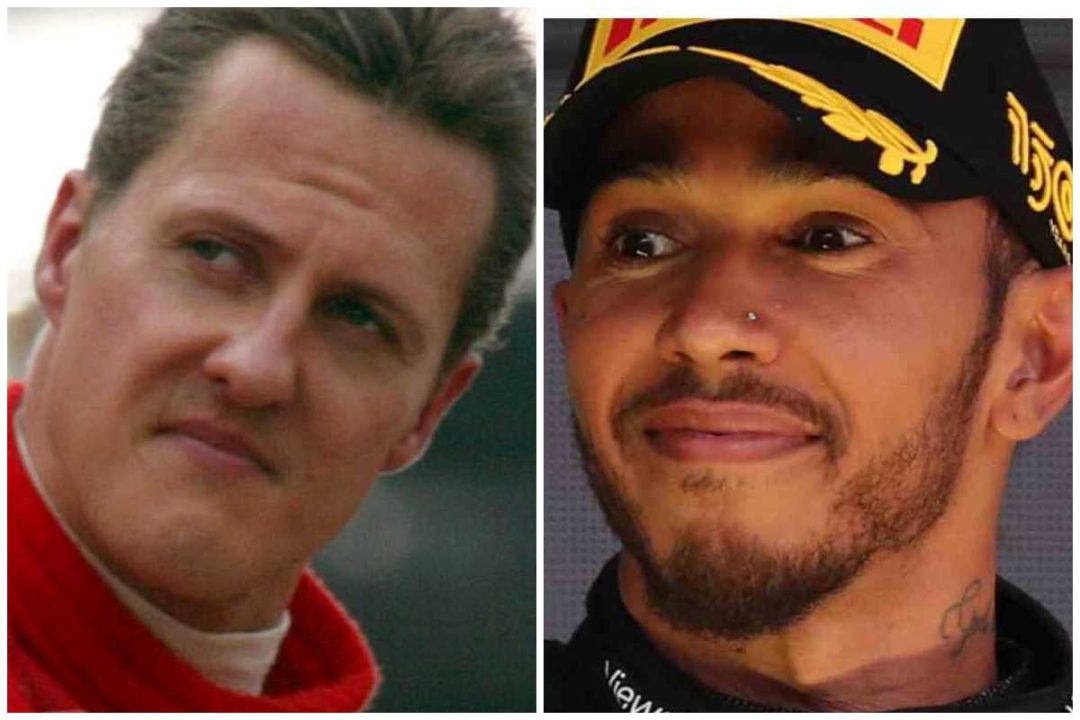Michael Schumacher e Lewis Hamilton che paragone