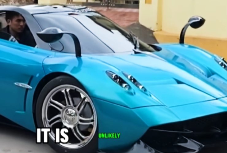 Una Pagani Huayra molto speciale