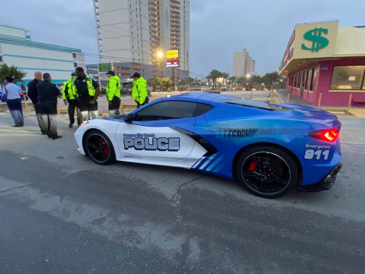 Corvette C8 Polizia auto Florida