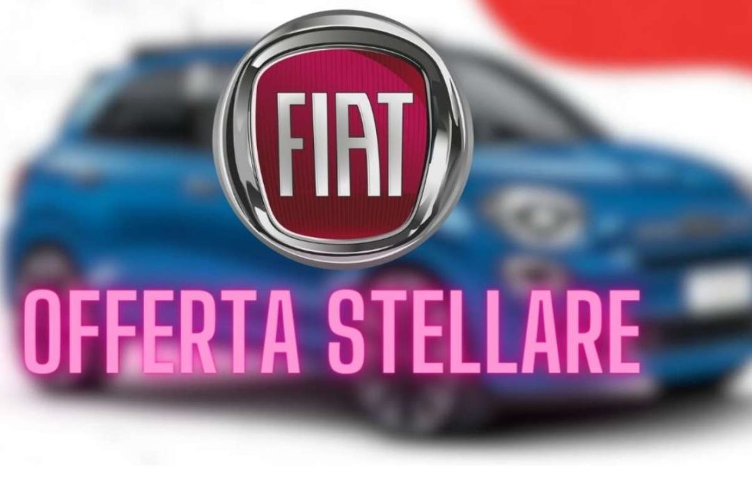Fiat 500x offerta super