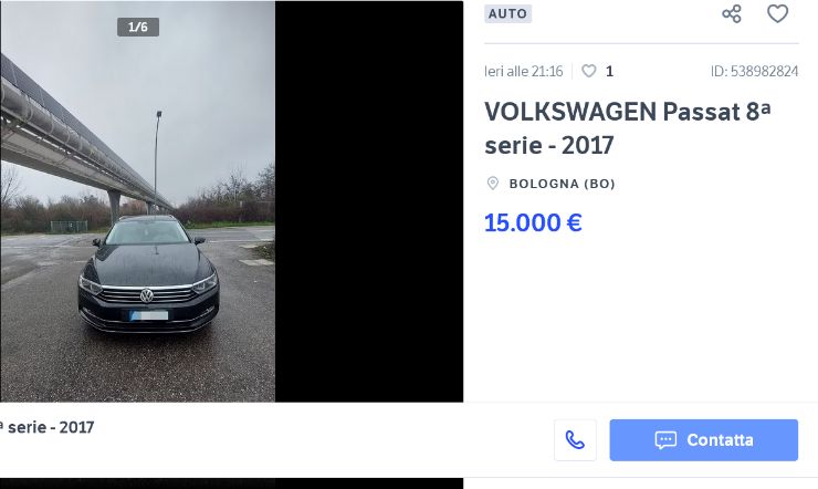 Volkswagen Passat in vendita