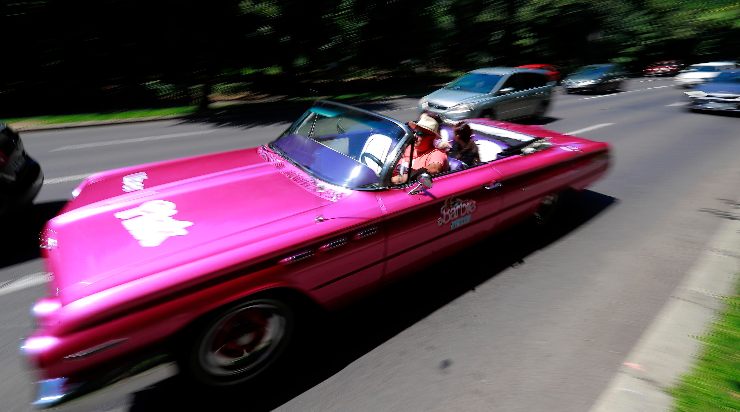 Auto Barbie Corvette