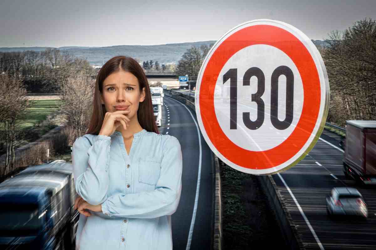 Velocità autostrada limite 150 km/h codice della strada