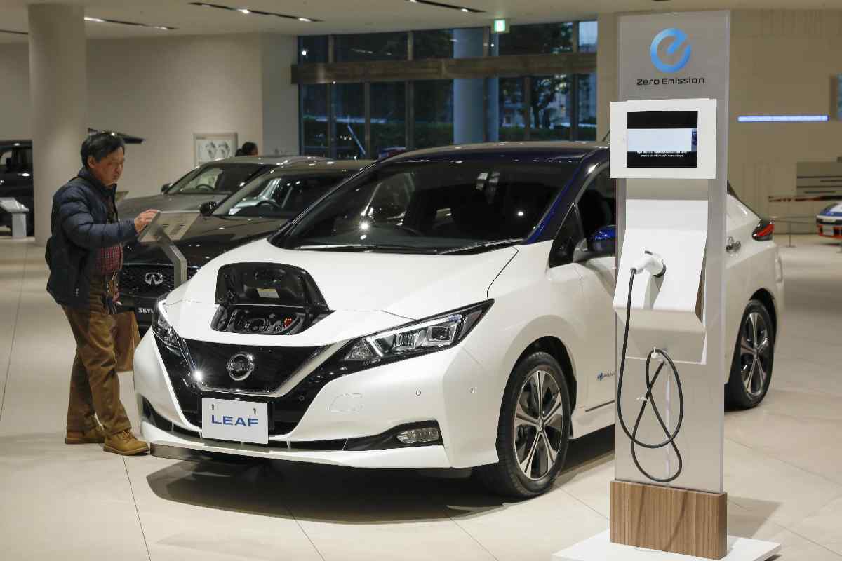 Nissan Leaf fine produzione