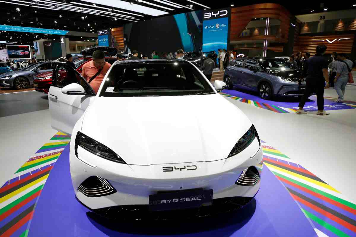 Tesla Byd confronto auto venduto 2024