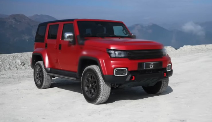 Jeep Wrangler novità SUV occasione Ich-X K2 DR Italia Cina