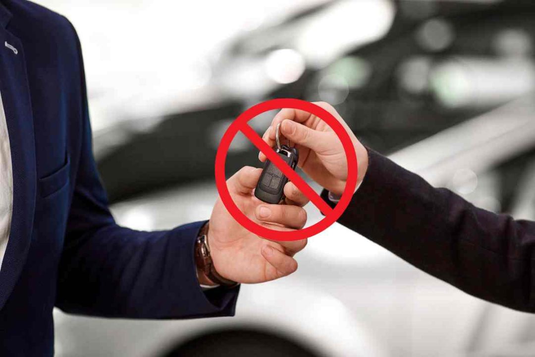 incentivi vietato vendere auto divieto decreto norma