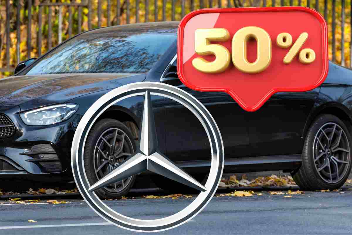 Mercedes EQS auto elettrica prezzo 50% occasione costo