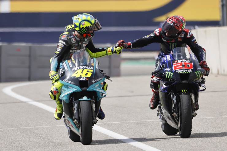 Quartararo Rossi novità MotoGP bambino foto due ore