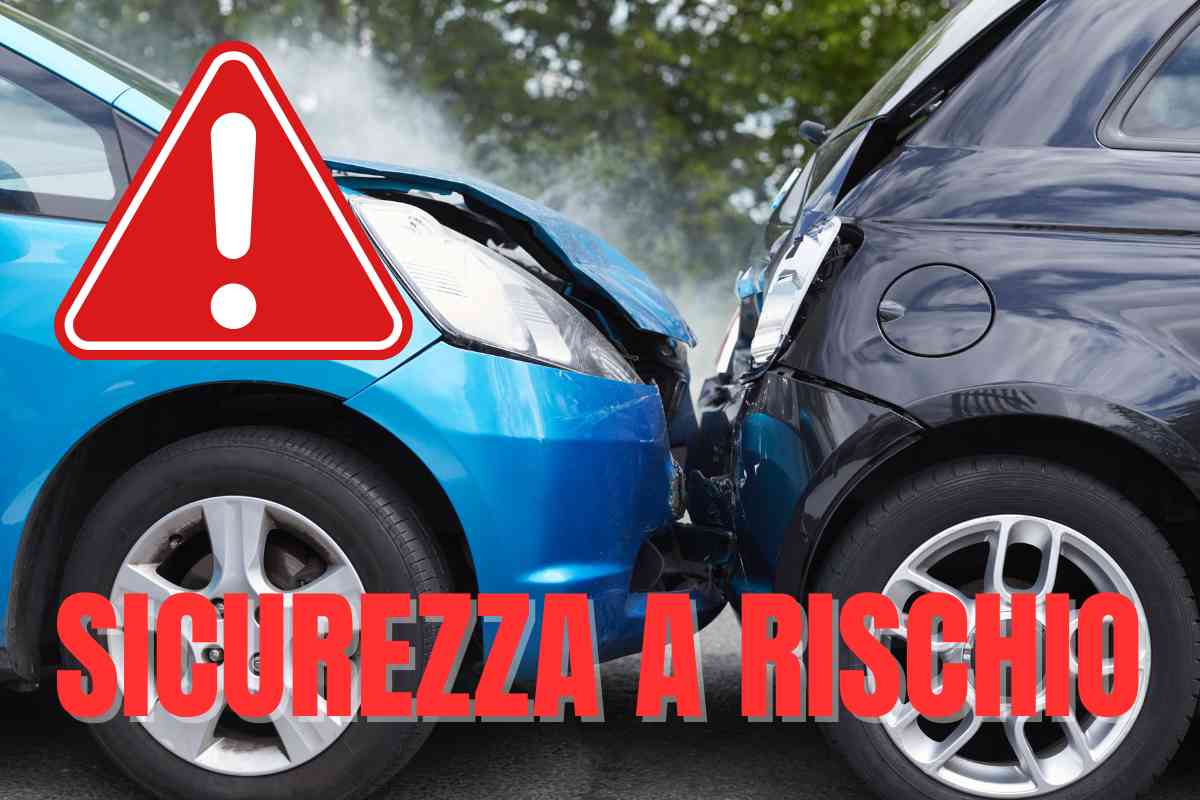 difetto auto sicurezza a rischio