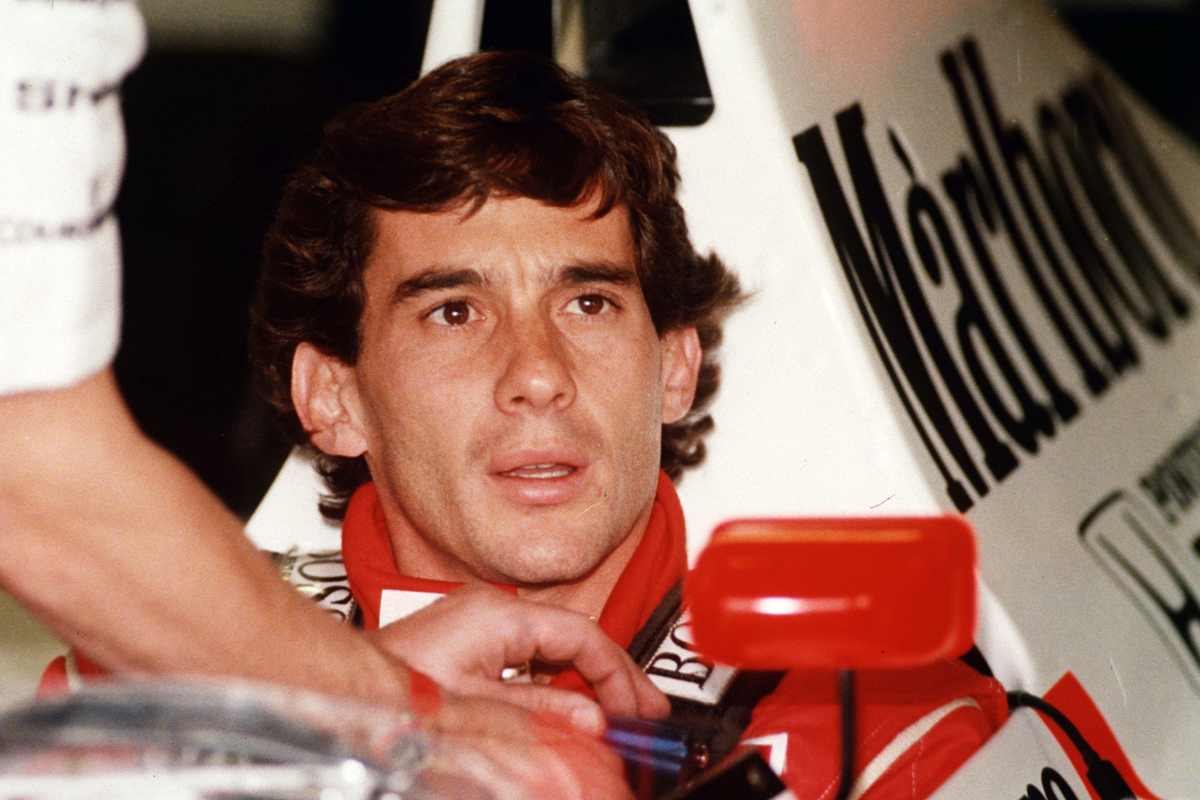 Ayrton Senna moto ducati