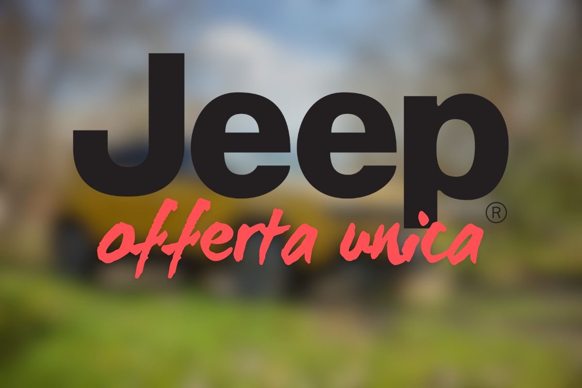 jeep avenger super prezzo offerta