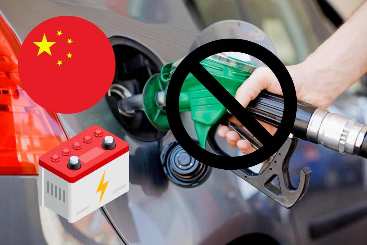 Batteria acqua Cina novità benzina addio