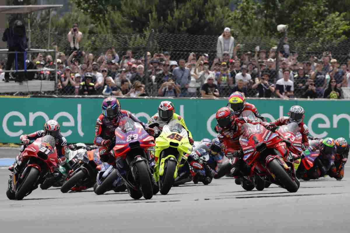 pilota MotoGP operazione