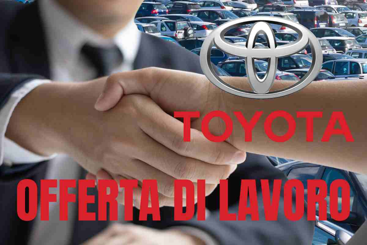 offerta di lavoro toyota