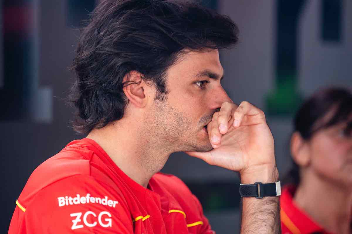 Addio pilota Ferrari Carlos Sainz