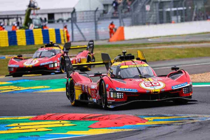 Ferrari 499P Leclerc Fuoco