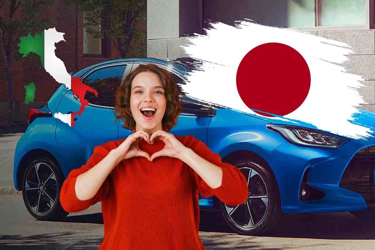 Auto giapponesi conquistano italiani