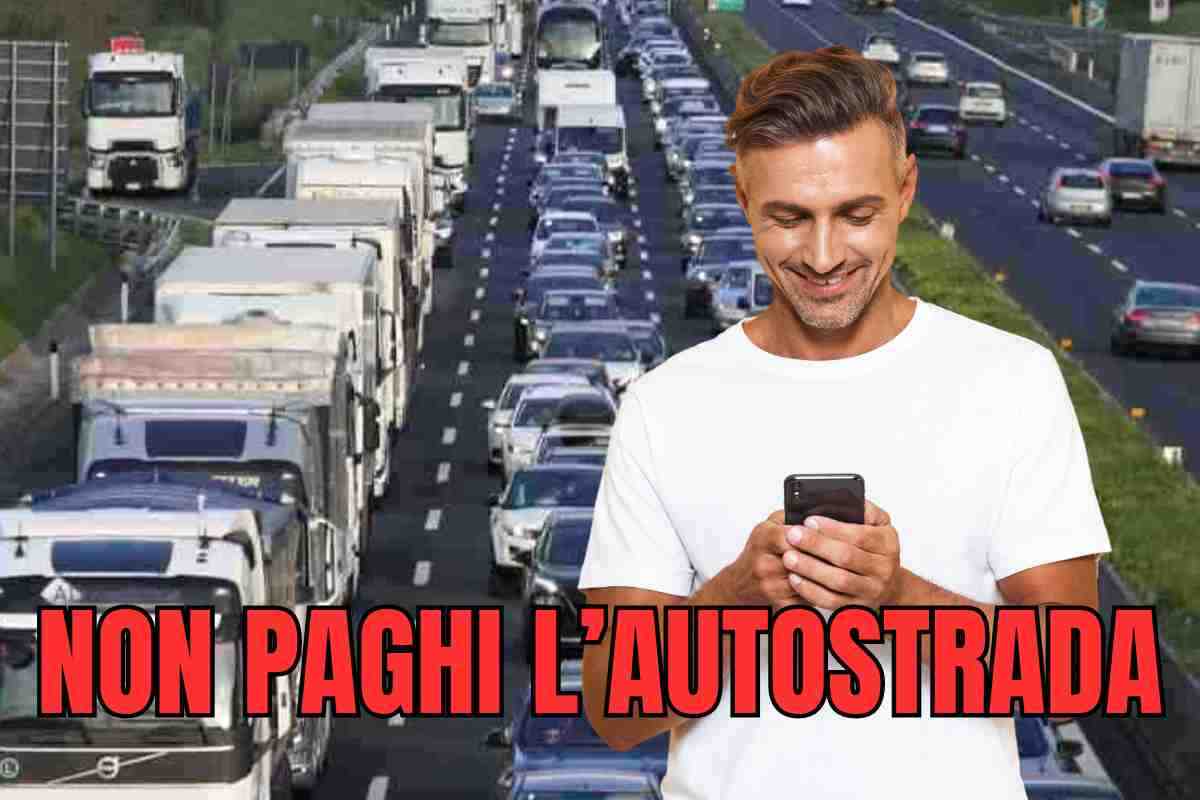 se vinci non paghi l'autostrada iniziativa