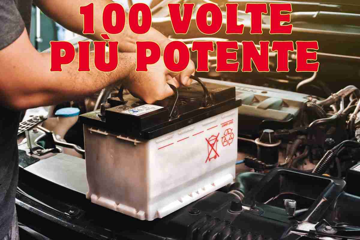 Batteria 100 volte più potente