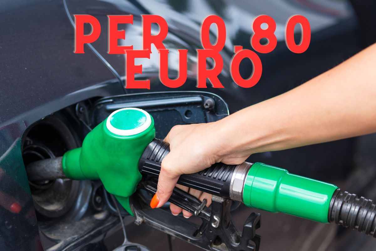 Carburante per 0,80 Euro rifornimento