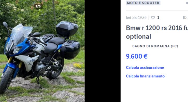 BMW R 1200 RS usata