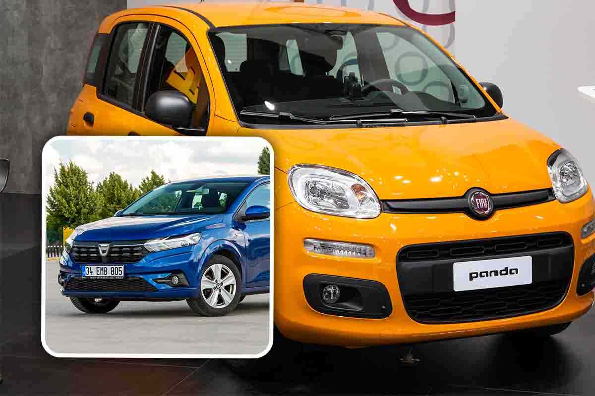 Il listino di FIAT Panda e Dacia Sandero per la più economica