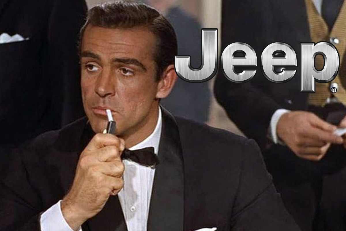 James Bond e il SUV similare alla Jeep