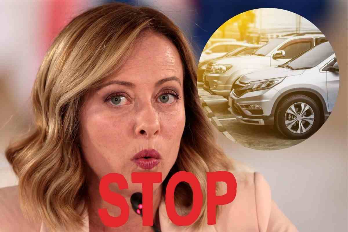 Governo stop alla circolazione auto