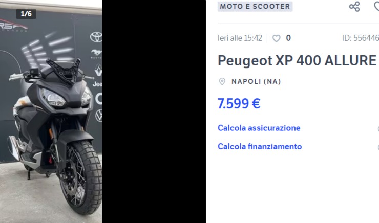 Peugeot XP 400 Allure prezzo stracciato