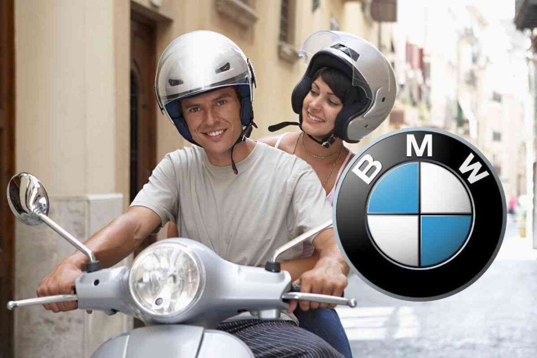 Scooter geniale BMW minimalista