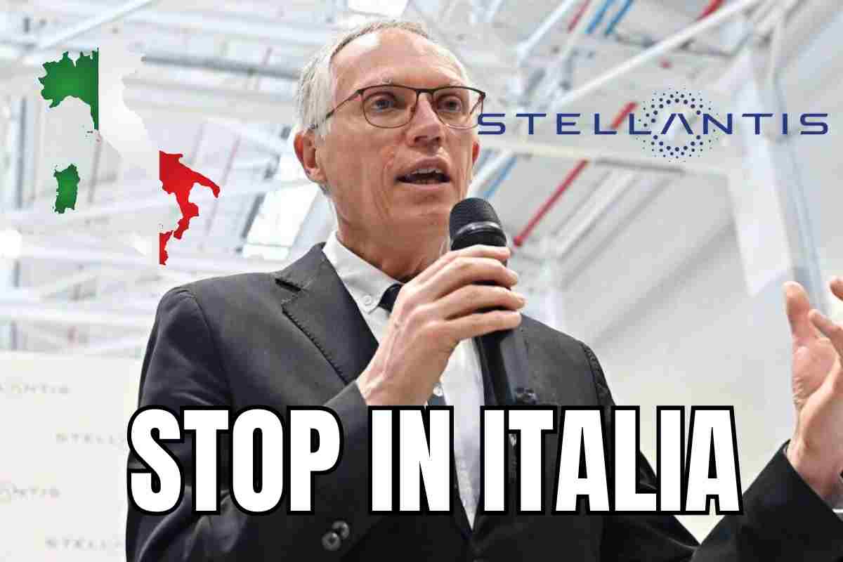 stellantis stop ufficiale italia vendite