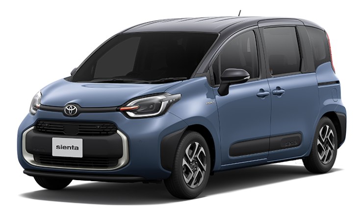 toyota sienta identica fiat panda