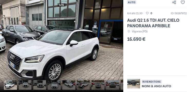 Audi Q2 prezzo super