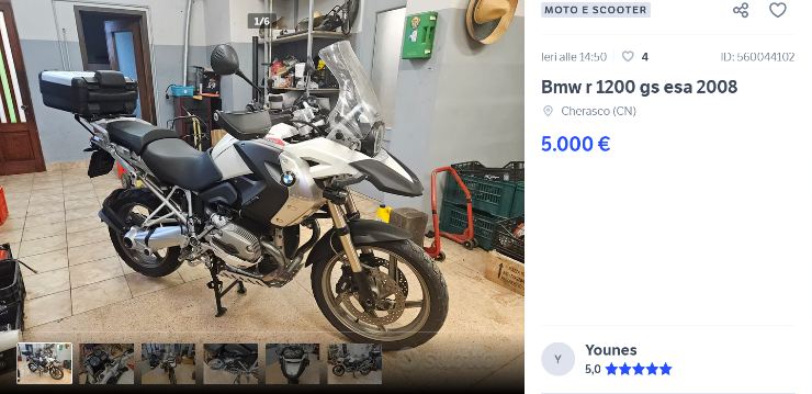 BMW R 1200 GS prezzo offerta