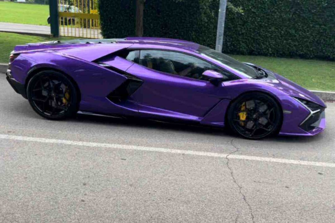 Una Lamborghini da sogno per Barella