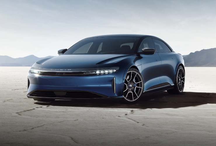 Lucid Air Sapphire auto più potenti del mondo