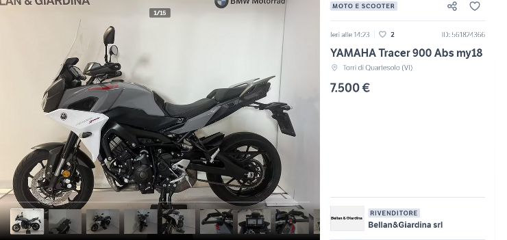 Yamaha Tracer 900 