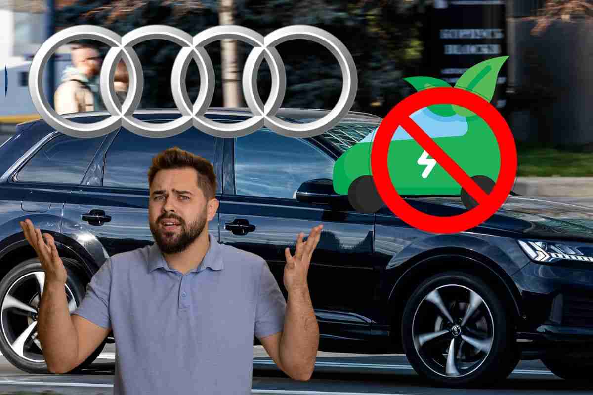 Audi nuovo modello, addio elettrico benzina