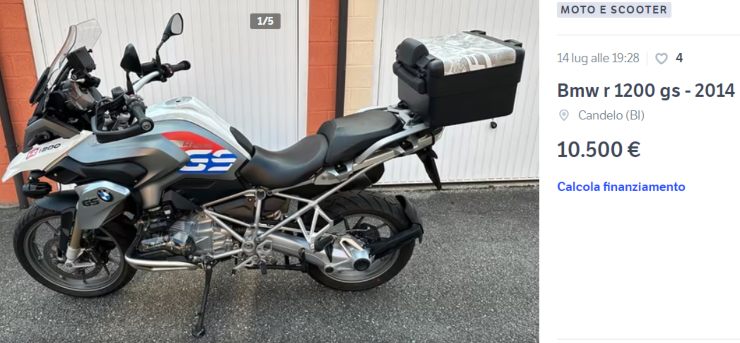 BMW R 1200 GS moto a prezzo unico