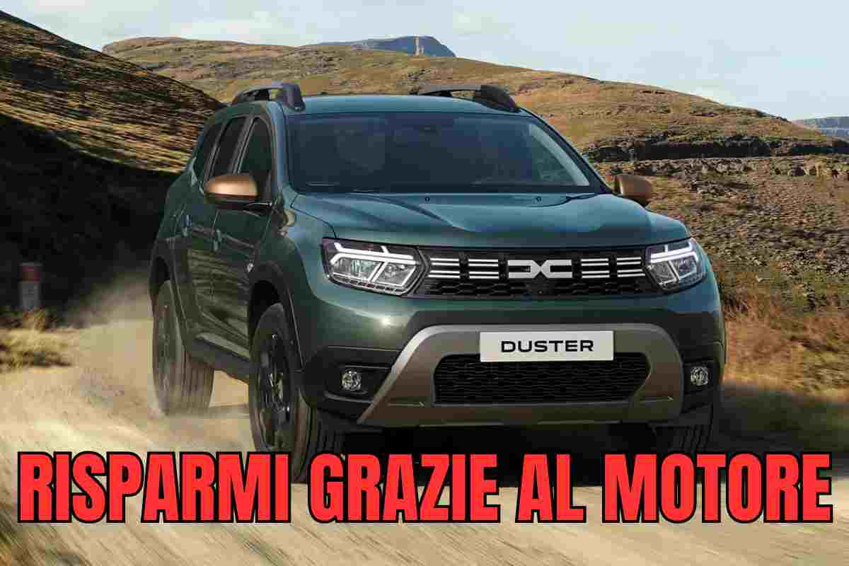 nuova dacia duster motore