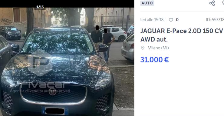Jaguar E-Pace auto usata a prezzo imbattibile