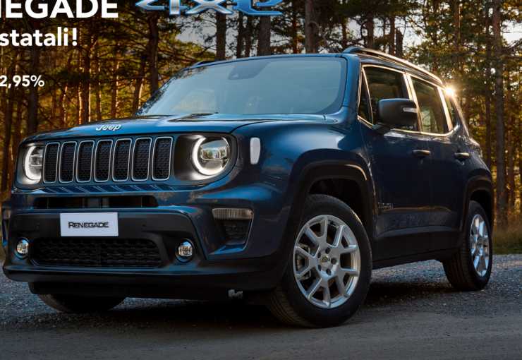 Jeep Renegade ecco l'offerta