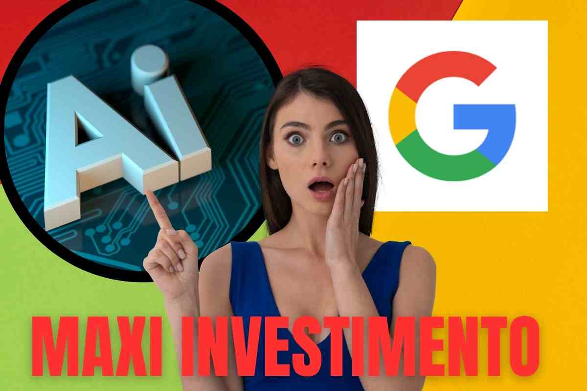 google investimento intelligenza artificiale