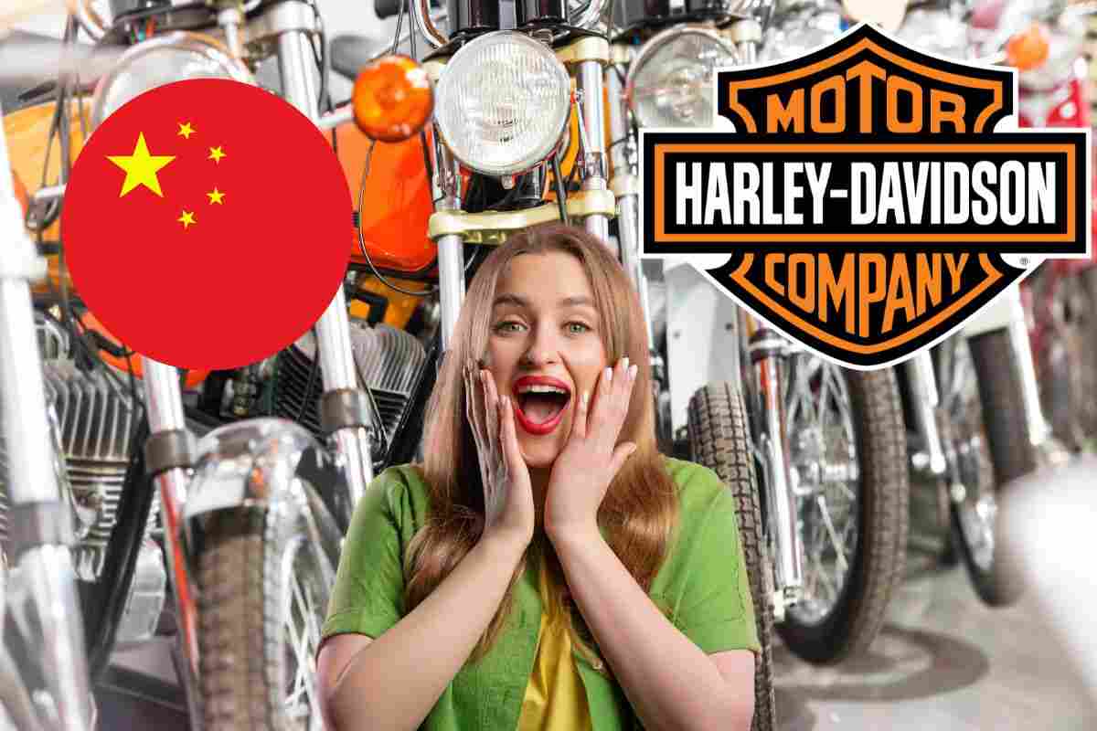 Scooter e Harley Davidson dalla Cina