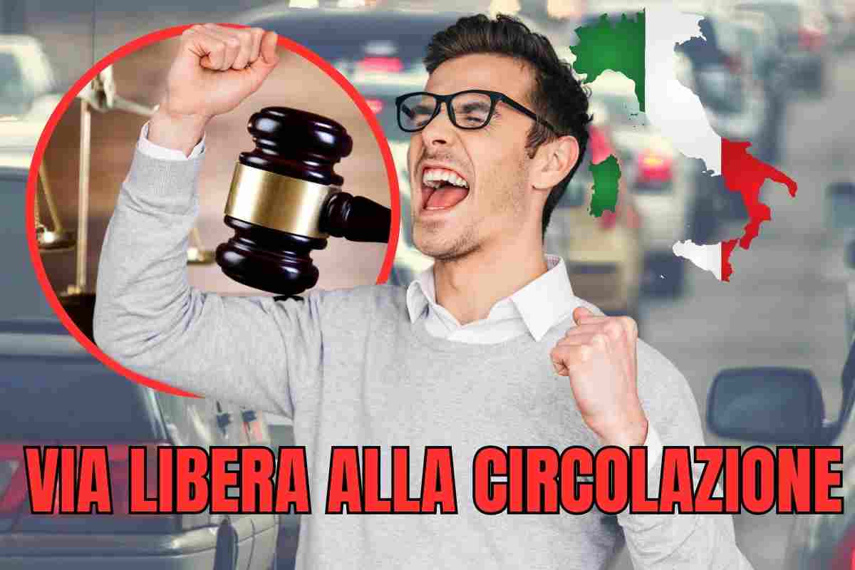 nuova delibera potranno circolare