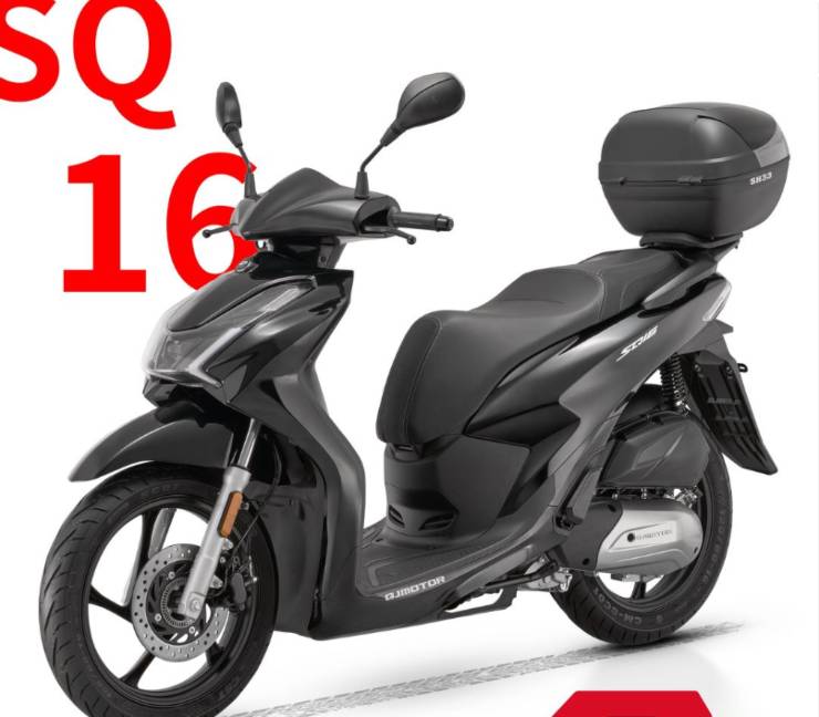 QJ Motor SQ16 nuovo scooter cinese