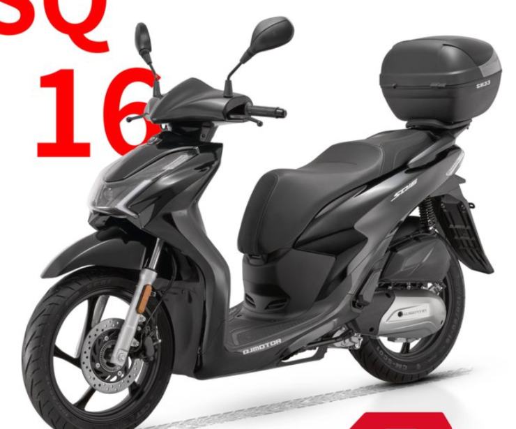 QJ Motor SQ16 scooter a basso costo